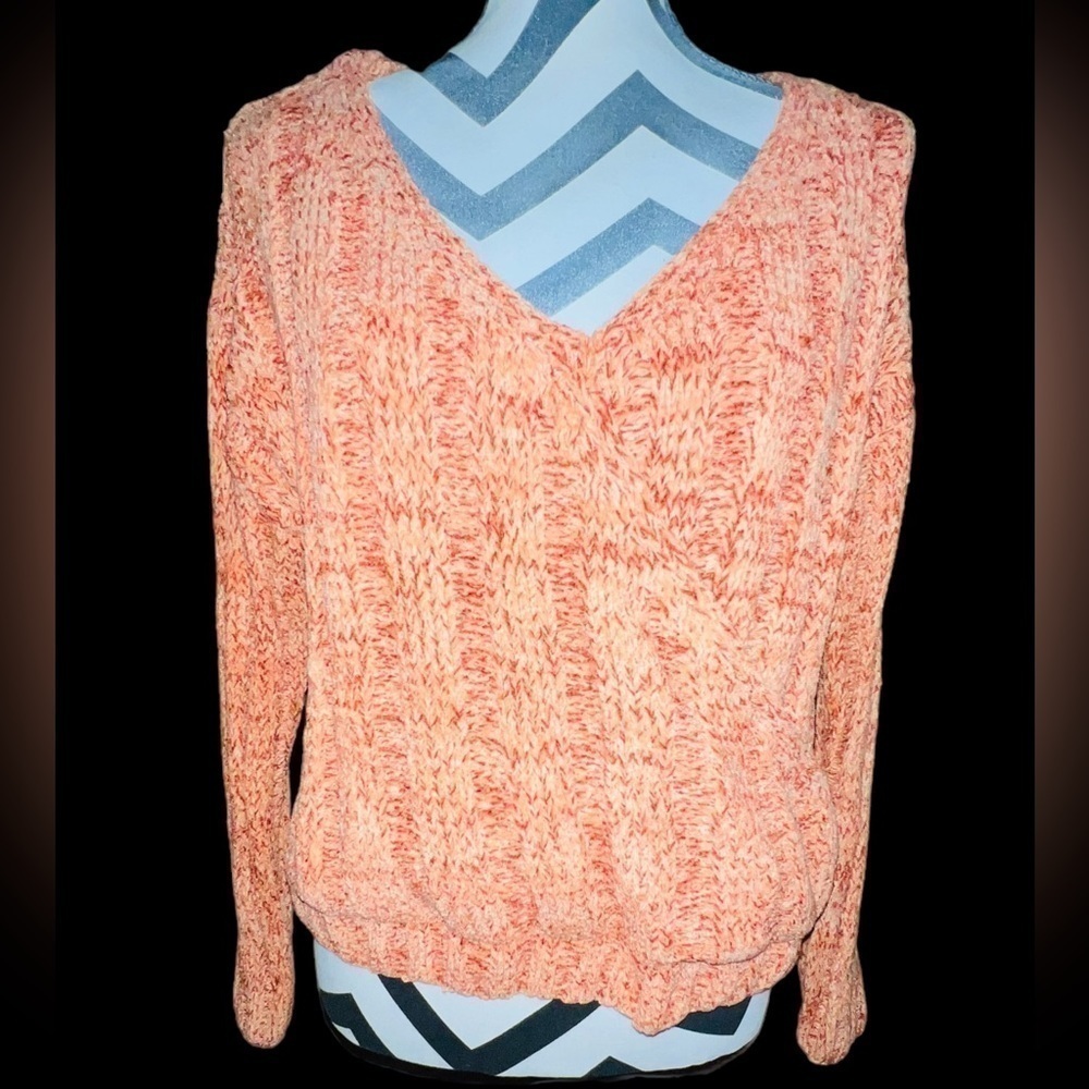 Minkpink Womens Chunky Knit Cropped Sweater Brown Size S